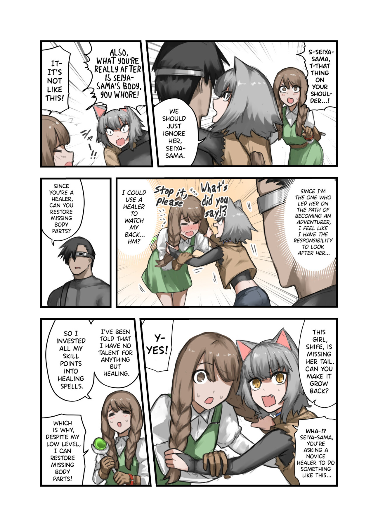 Hentai Manga Comic-One Week With a Hero The Knight Captain Edition-Read-5